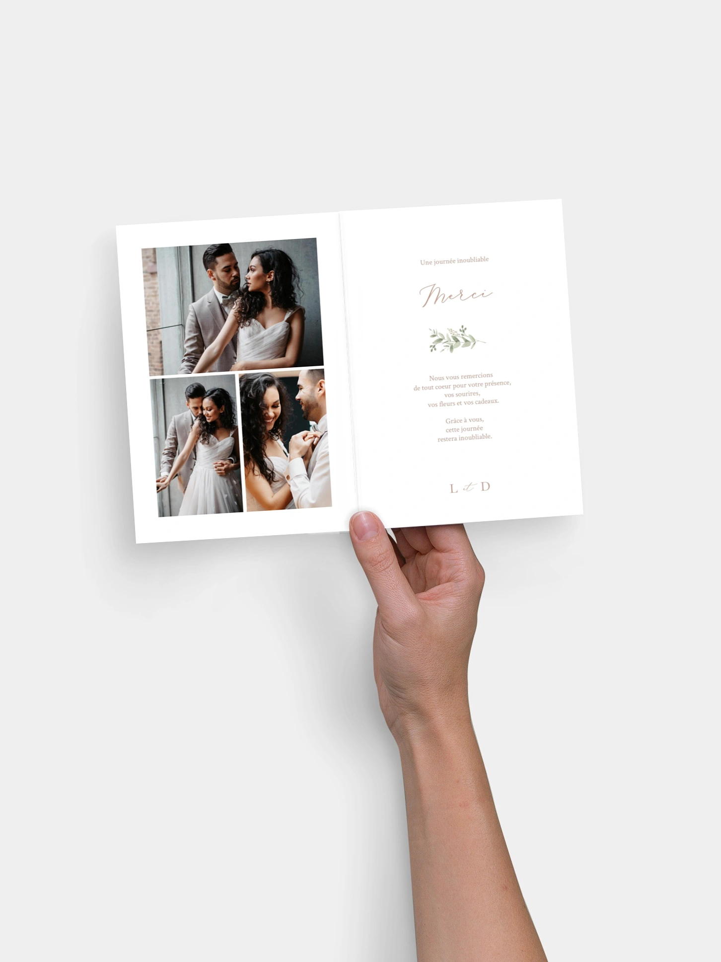 Carte de remerciements Beauty of Nature
