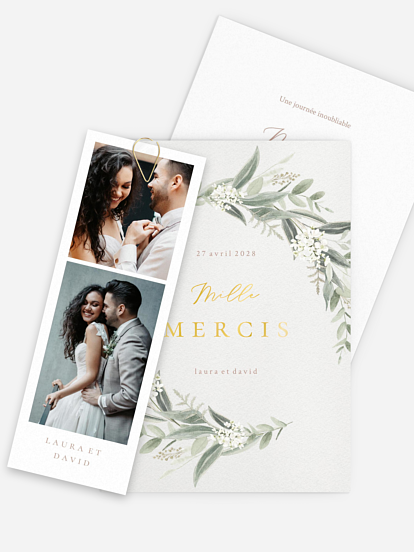 Carte de remerciements Beauty of Nature