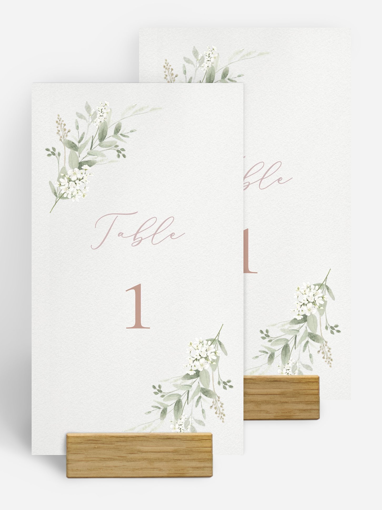 Numéro de table mariage Beauty of Nature