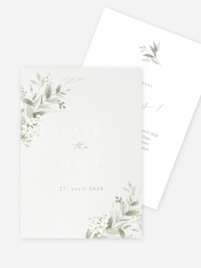 Save the date Beauty of Nature