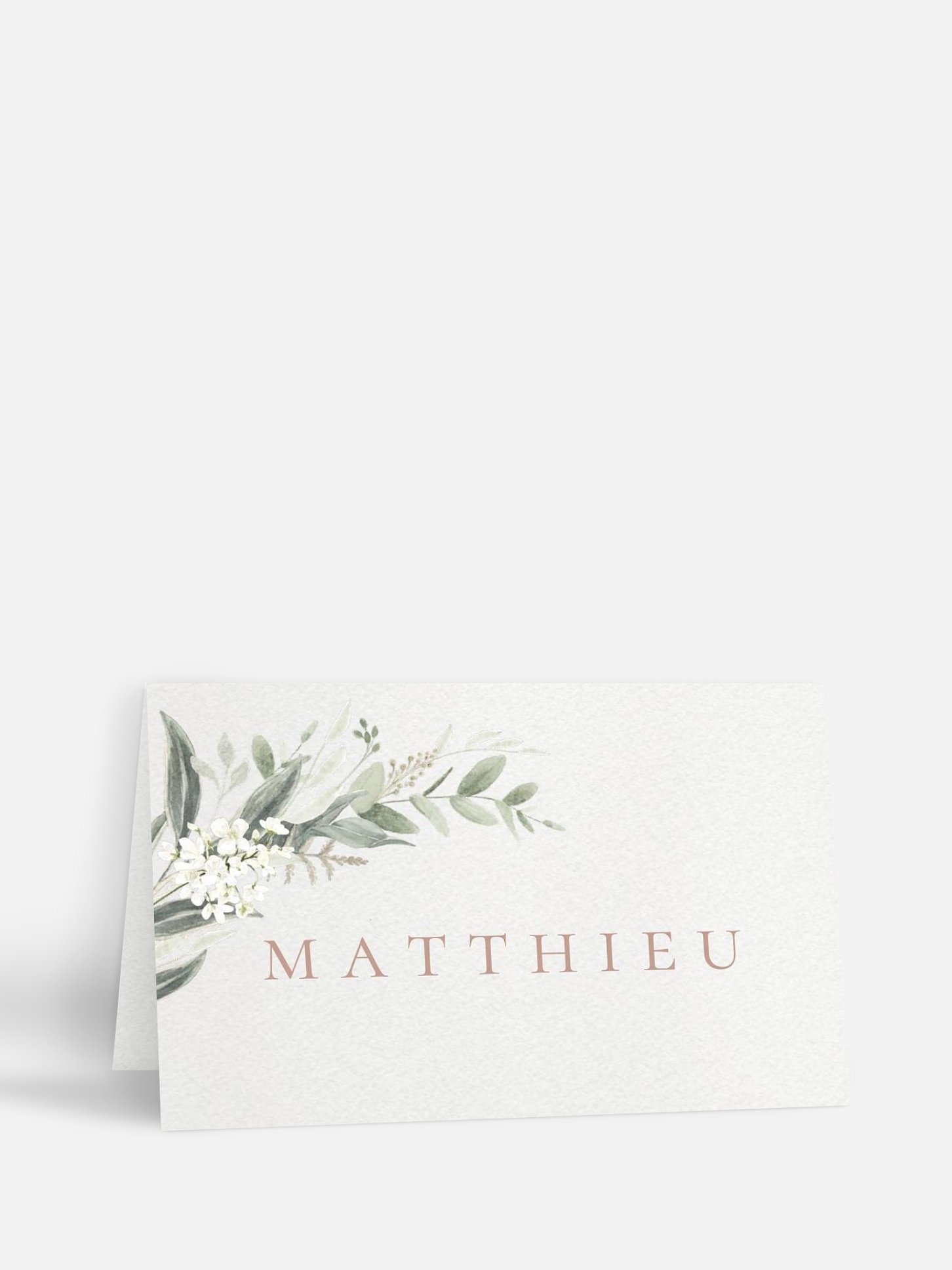 Marque-place mariage Beauty of Nature