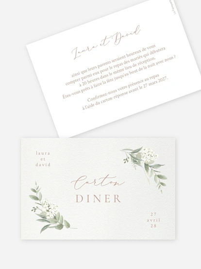 Carton d'invitation Beauty of Nature