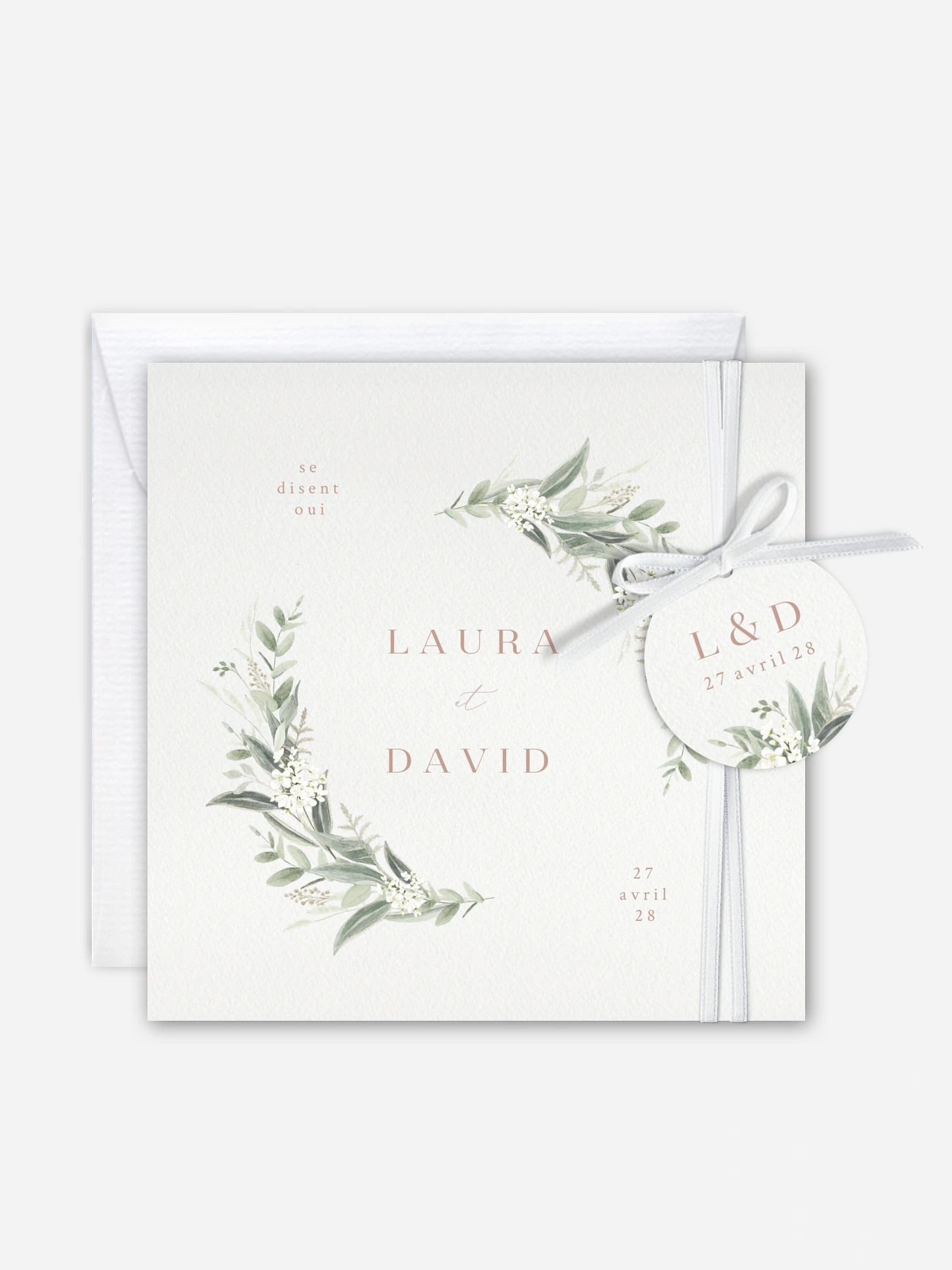 Faire-part de mariage Beauty of Nature