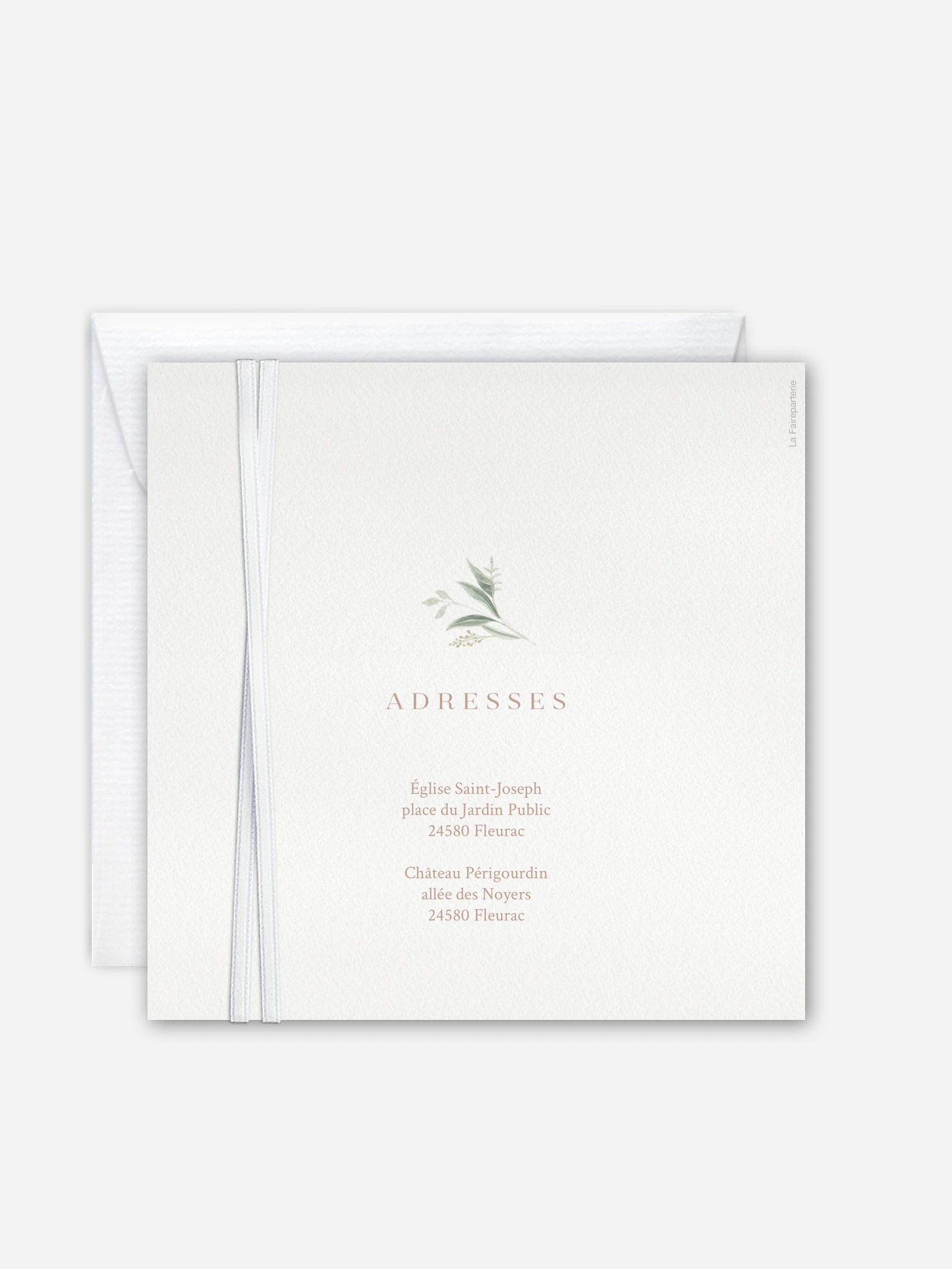 Faire-part de mariage Beauty of Nature