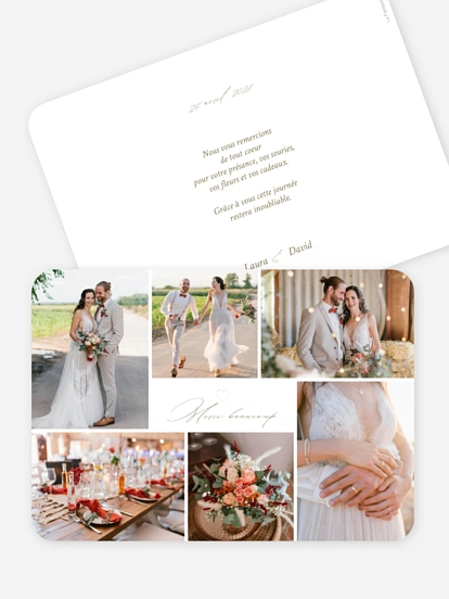 Carte de remerciements Beautiful Day