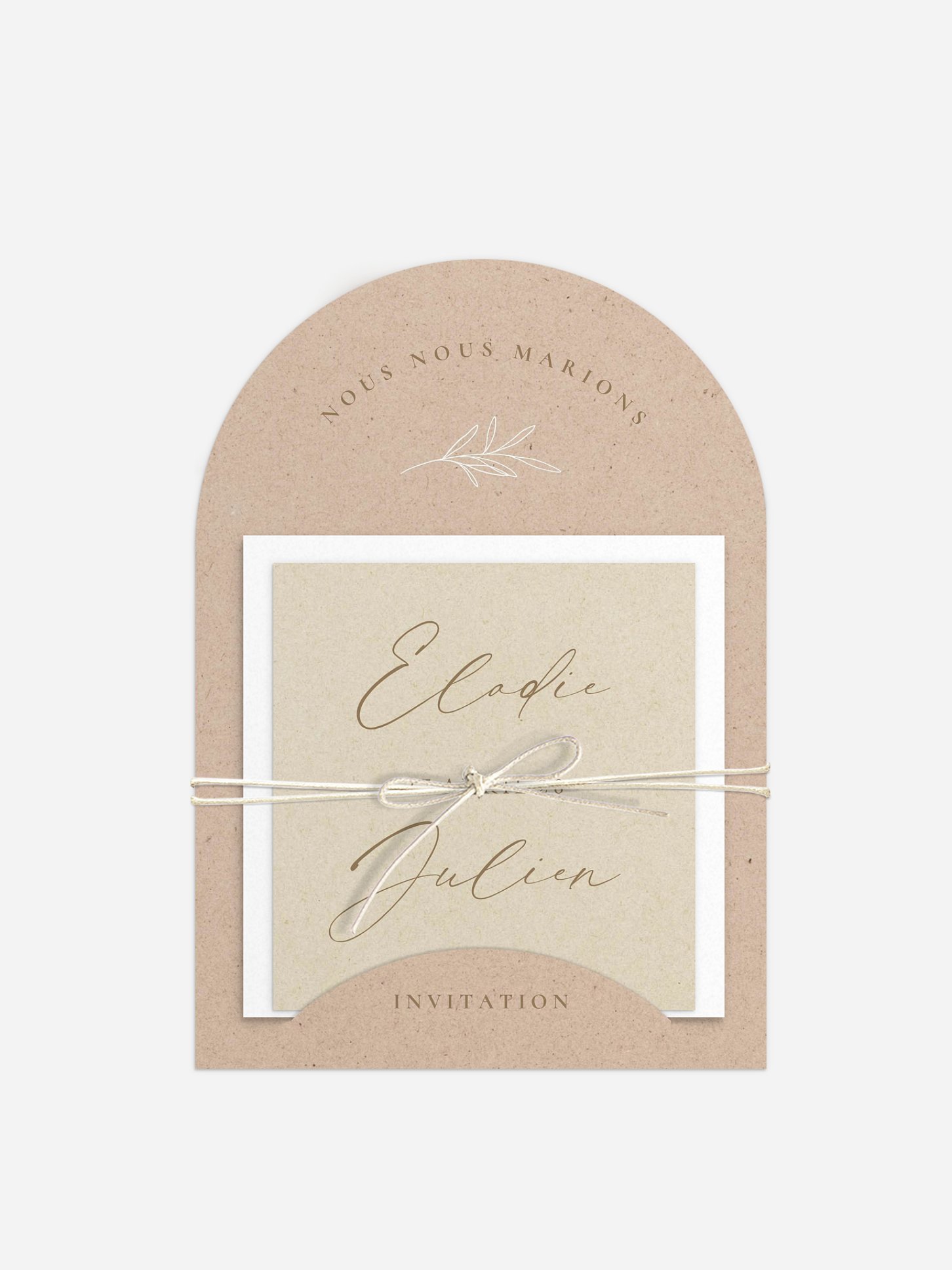Faire-part de mariage Soft and elegant