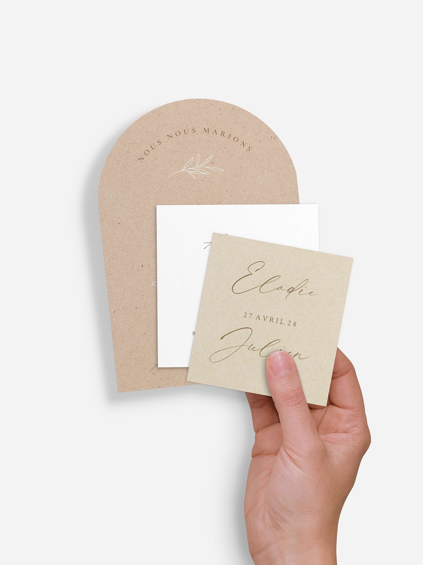 Faire-part de mariage Soft and elegant