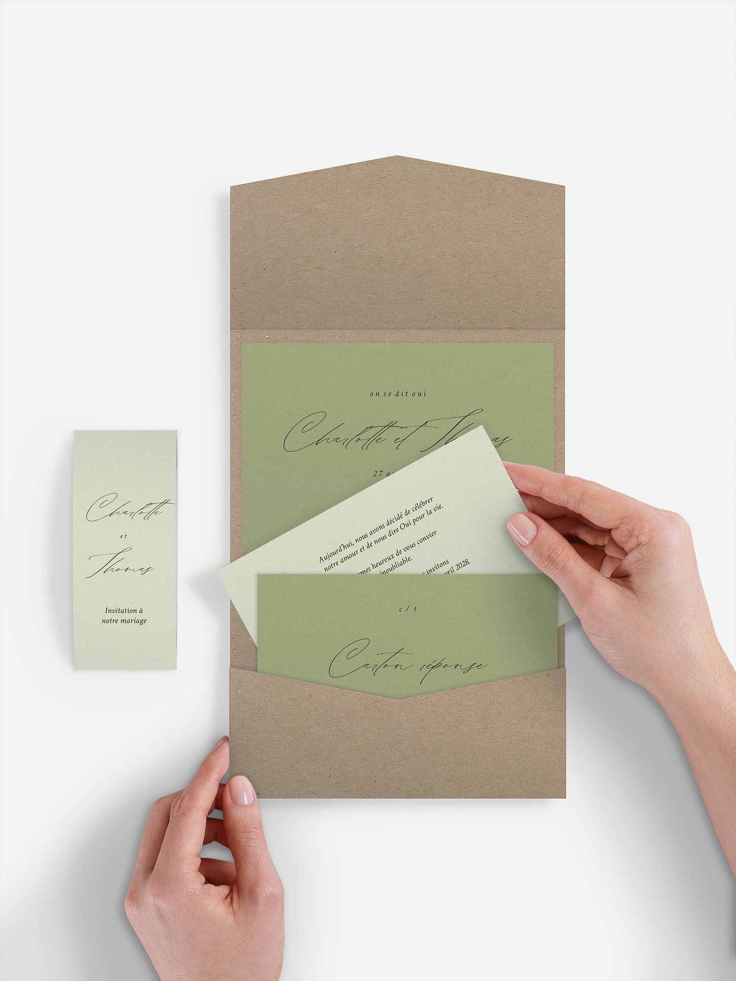 Faire-part de mariage Pure Lines