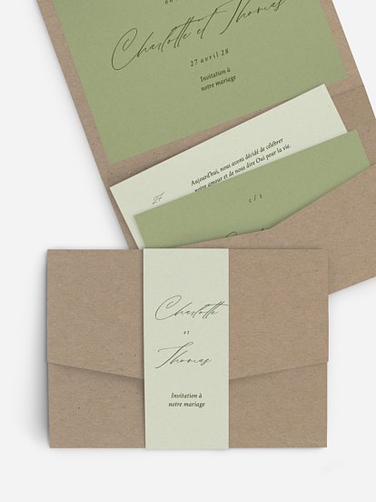 Faire-part de mariage Pure Lines