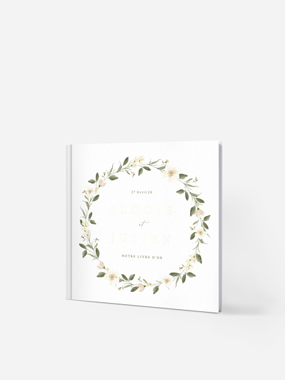 Livre d'or Charme floral