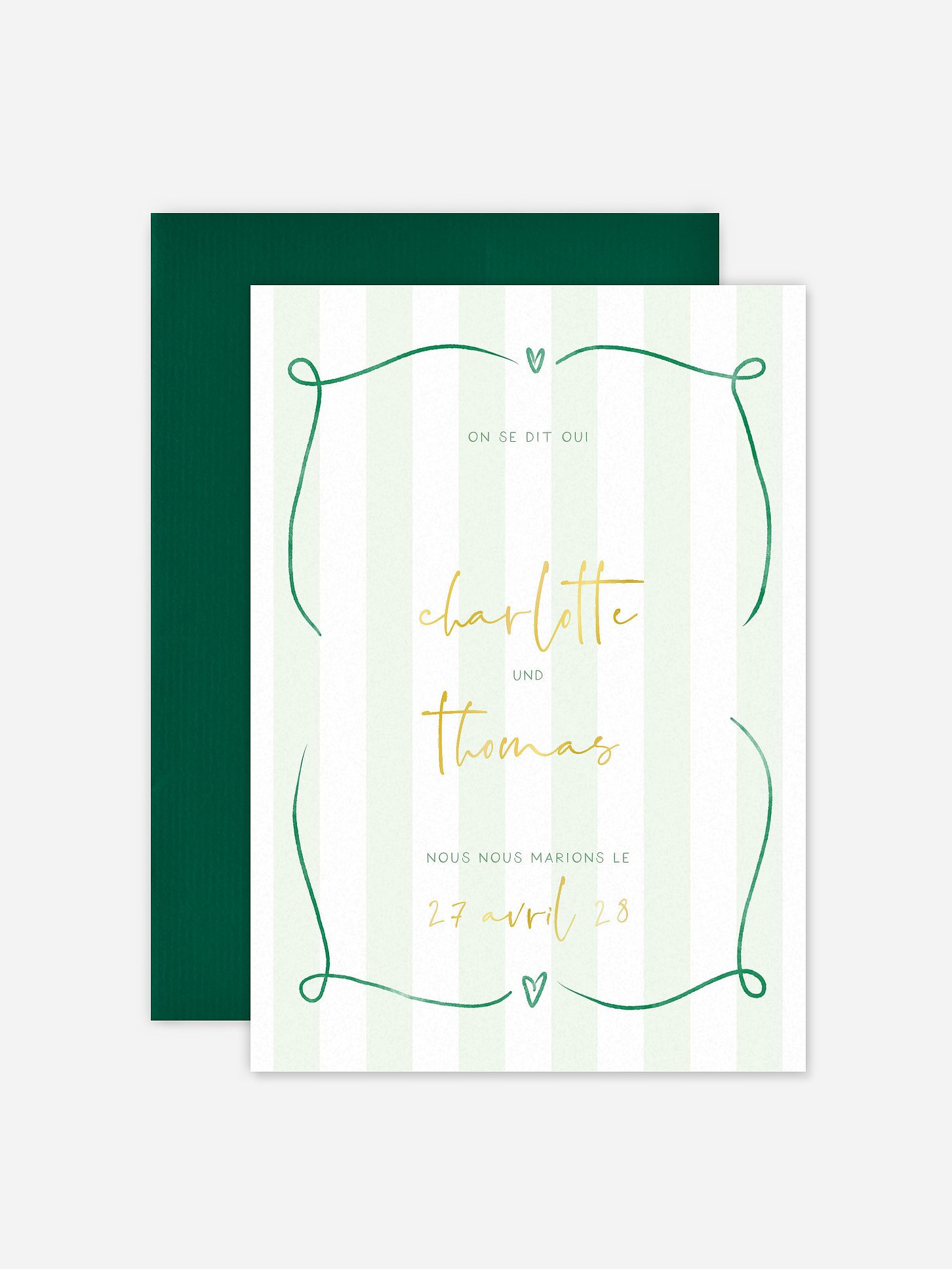 Faire-part de mariage Douce Harmonie