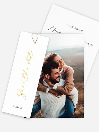 Save the date Simple Classic