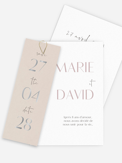 Save the date Forever Date