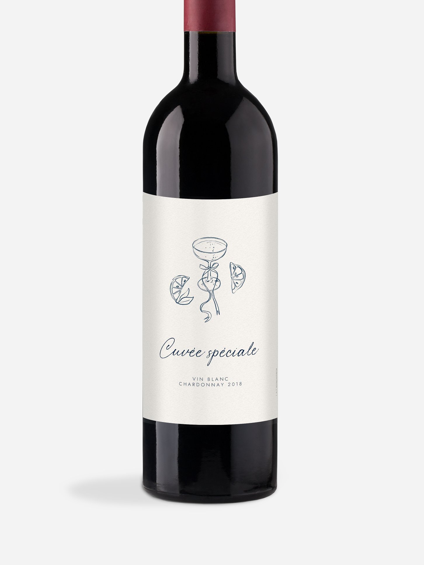 Étiquette bouteille Méditerranéen