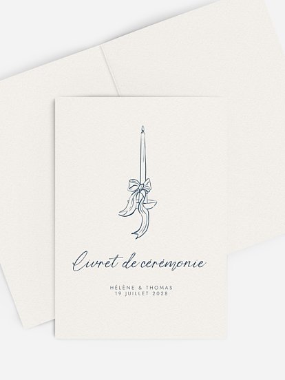 Livret de messe mariage Méditerranéen