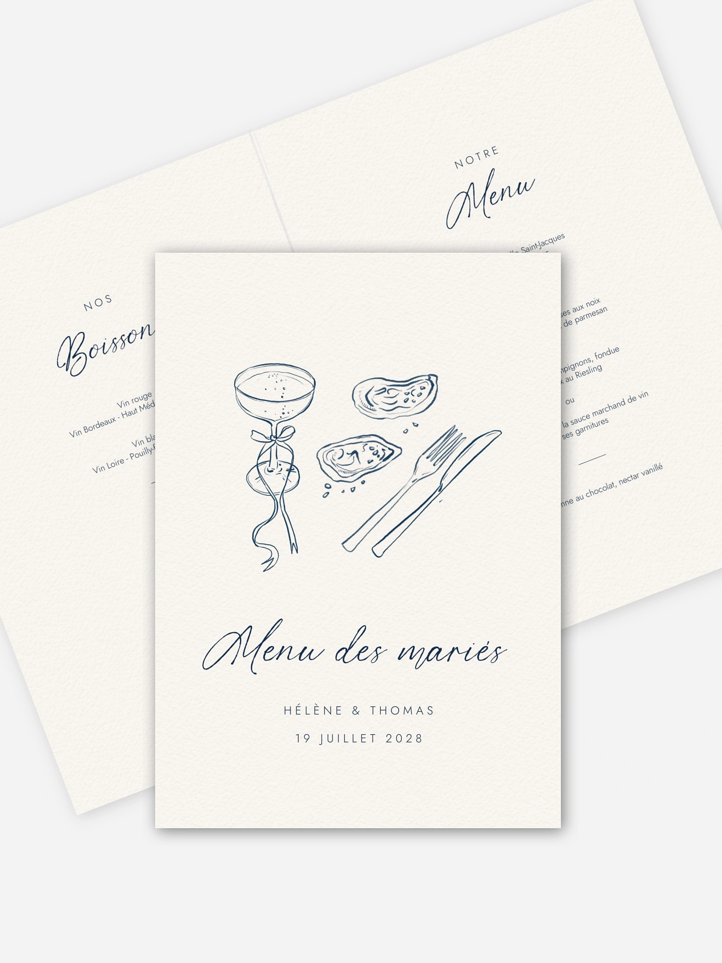 Menu mariage Méditerranéen
