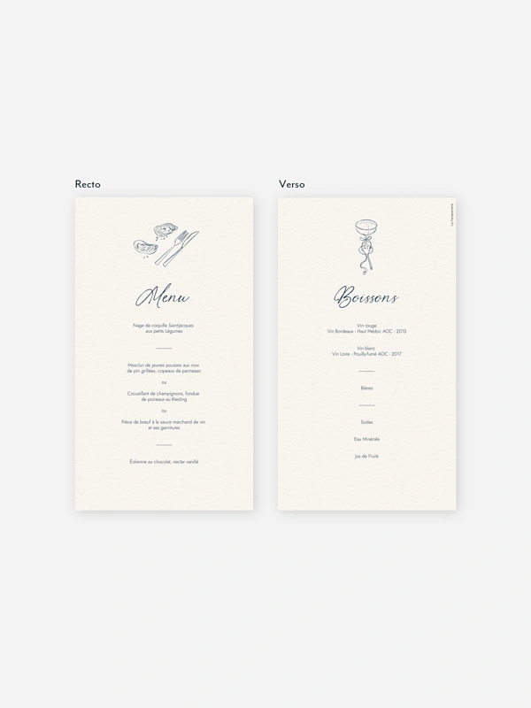 Menu mariage Méditerranéen