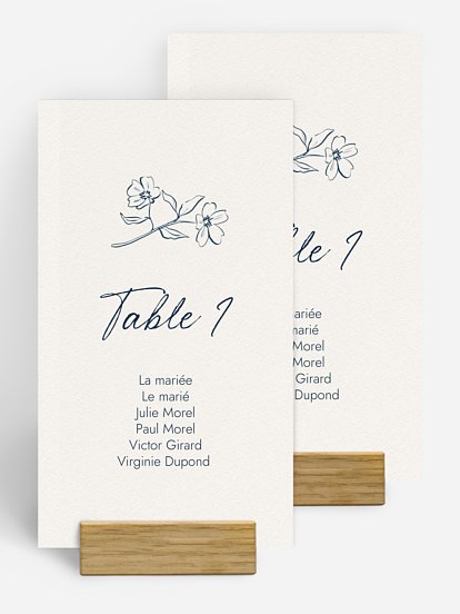 Nom de table mariage Méditerranéen