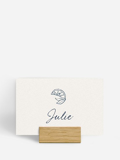 Marque-place mariage Méditerranéen