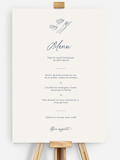 Menu mariage Méditerranéen