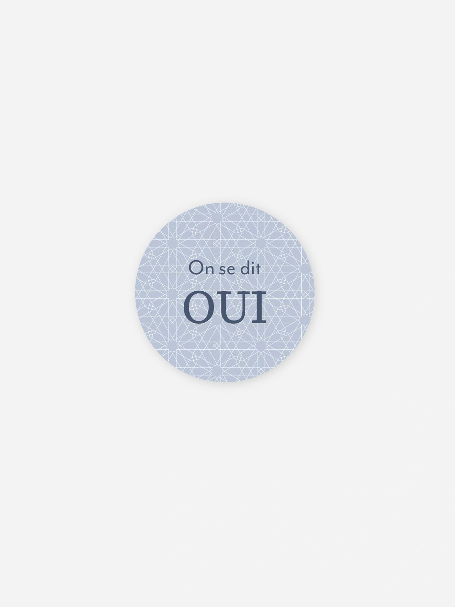 Stickers mariage Passeport pour le bonheur