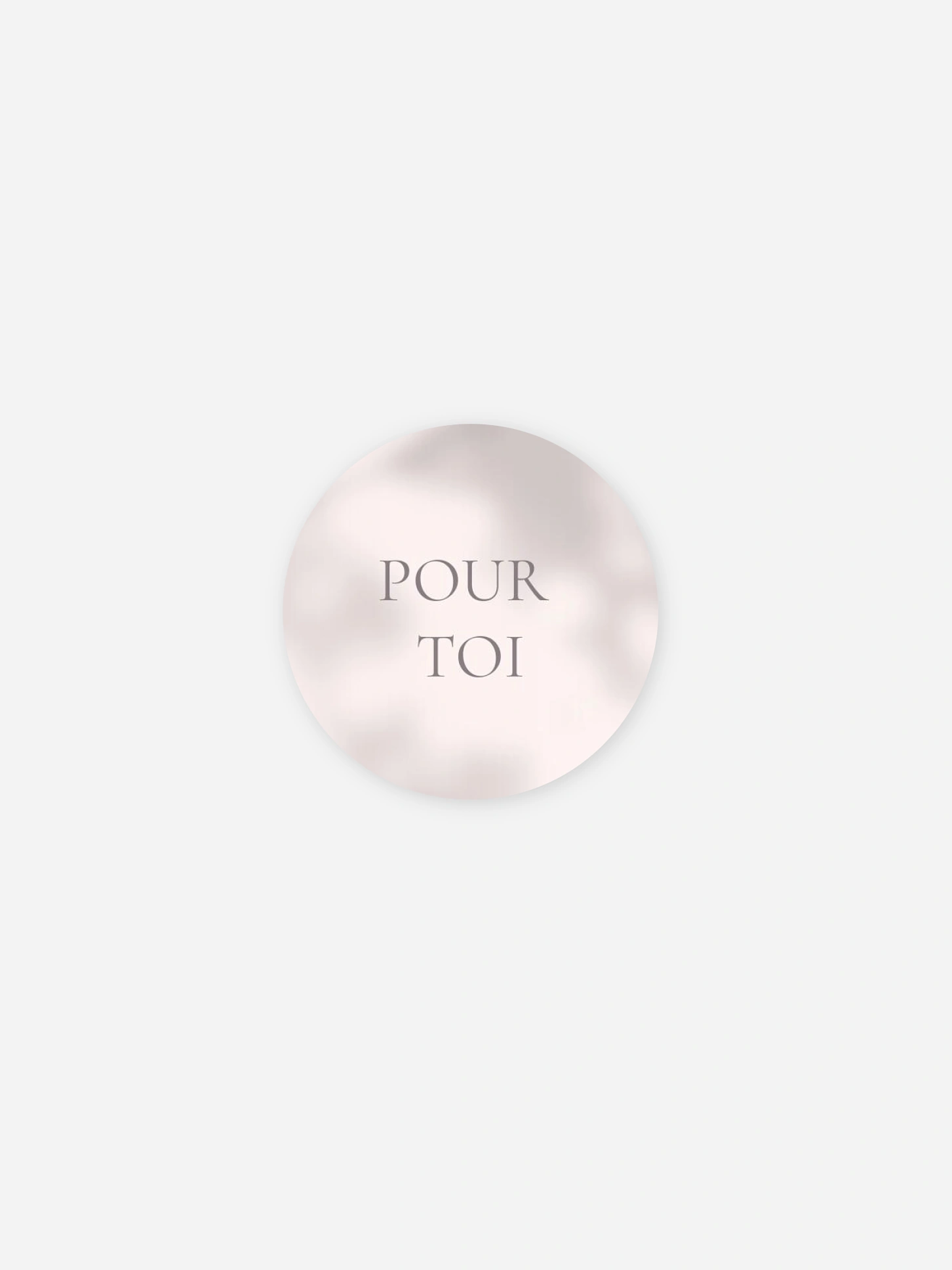 Étiquette cadeau mariage Komorebi Joy