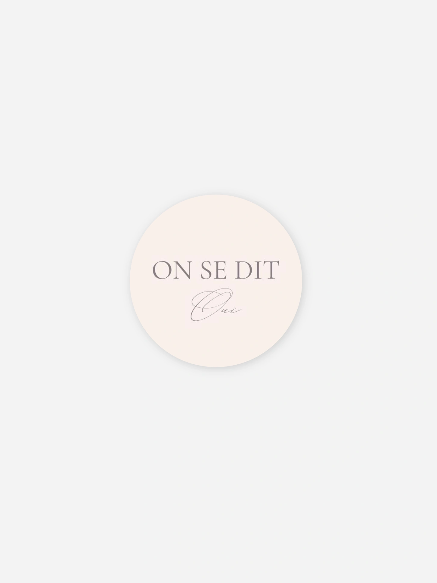 Stickers mariage Komorebi Joy