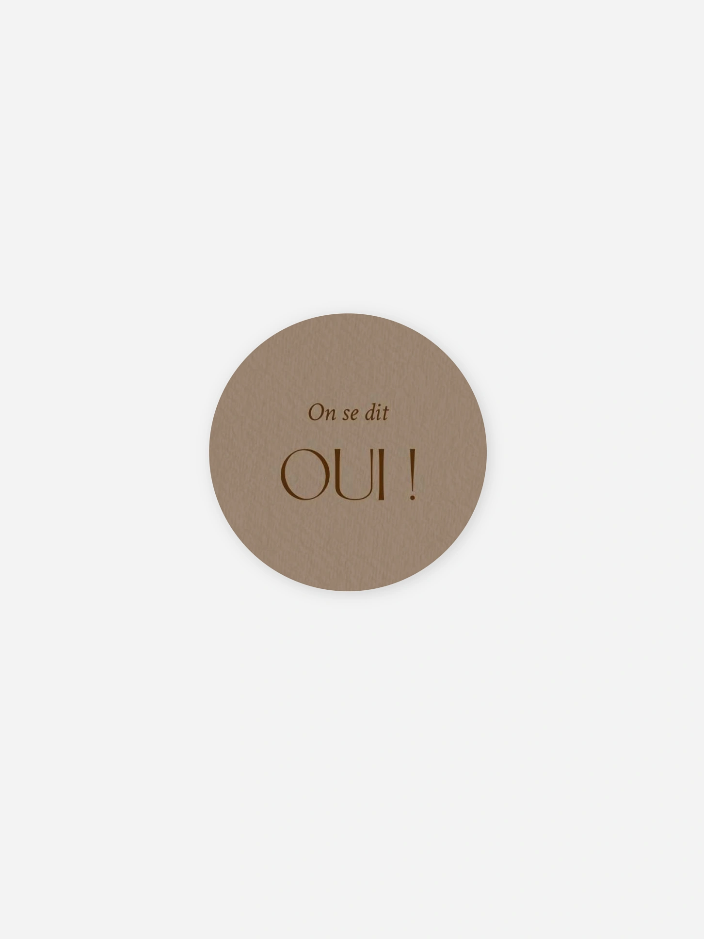Stickers mariage Mocca Love
