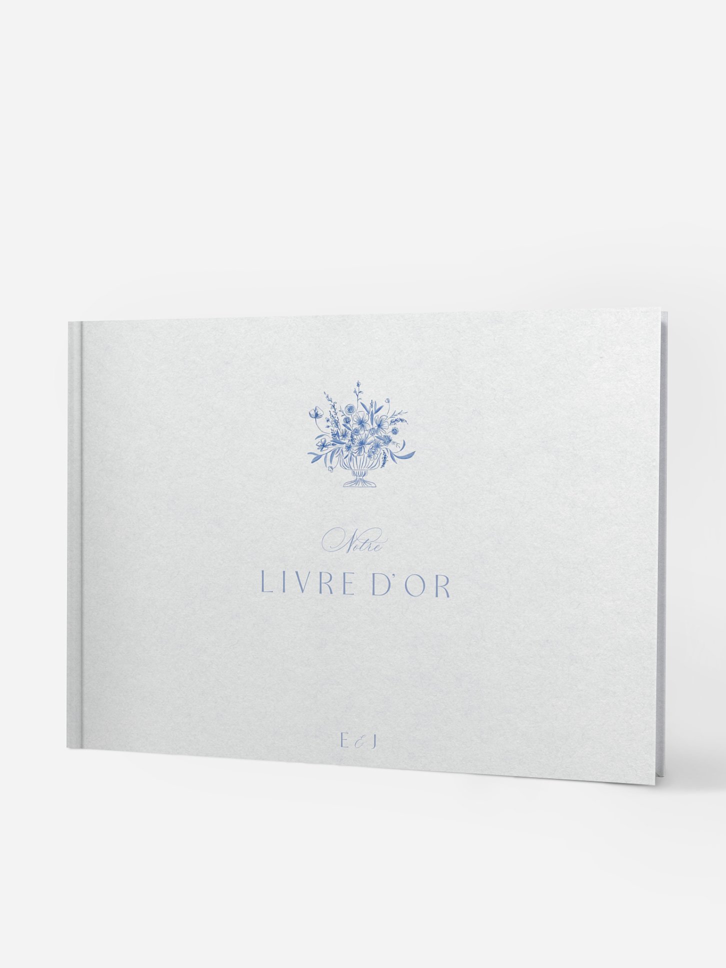 Livre d'or Tracé fleuri