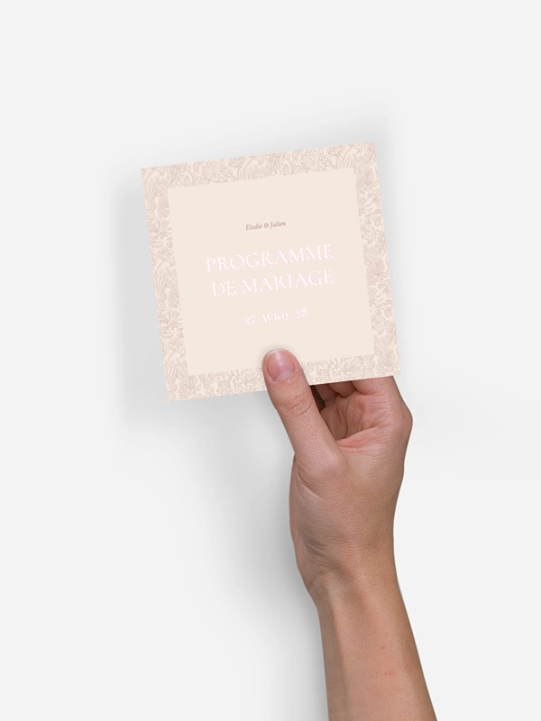 Programme mariage Histoire d’amour