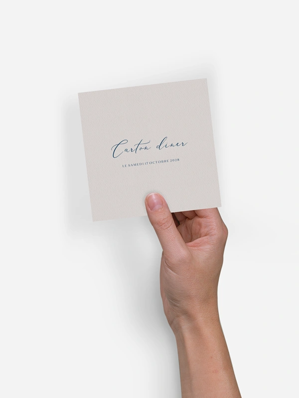 Carton d'invitation Noblesse