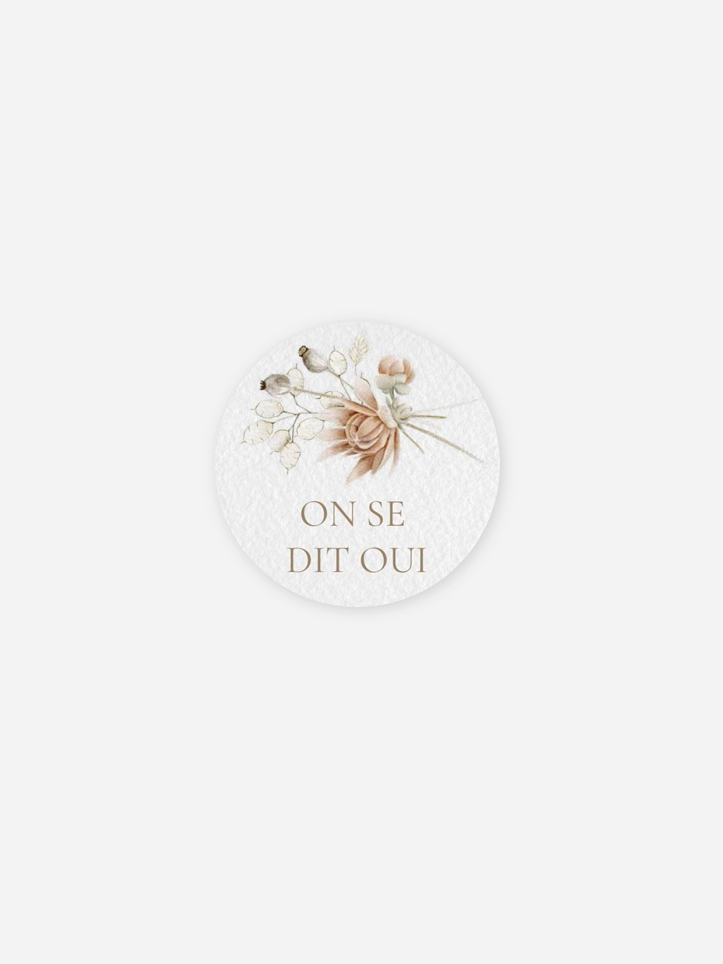 Stickers mariage Souffle de Boho