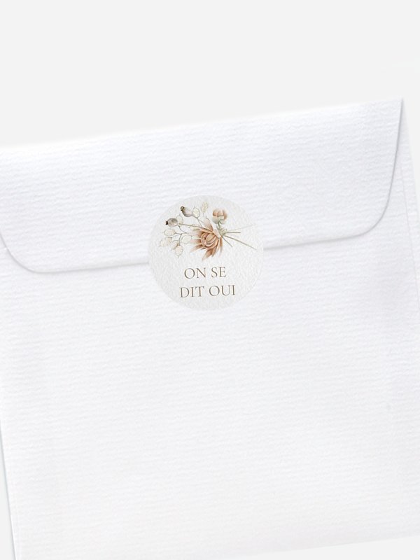 Stickers mariage Souffle de Boho