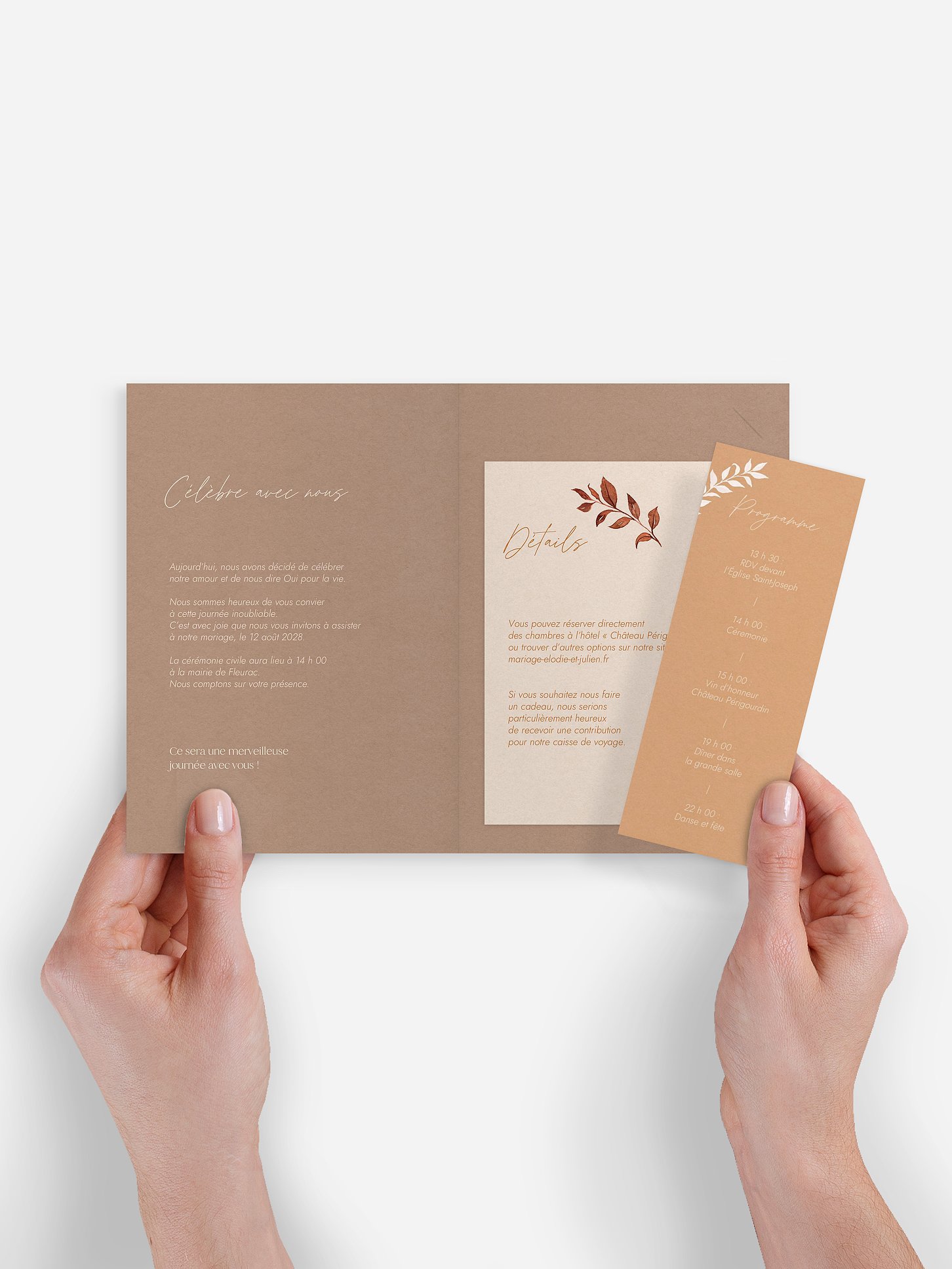 Faire-part de mariage Sunset Promises