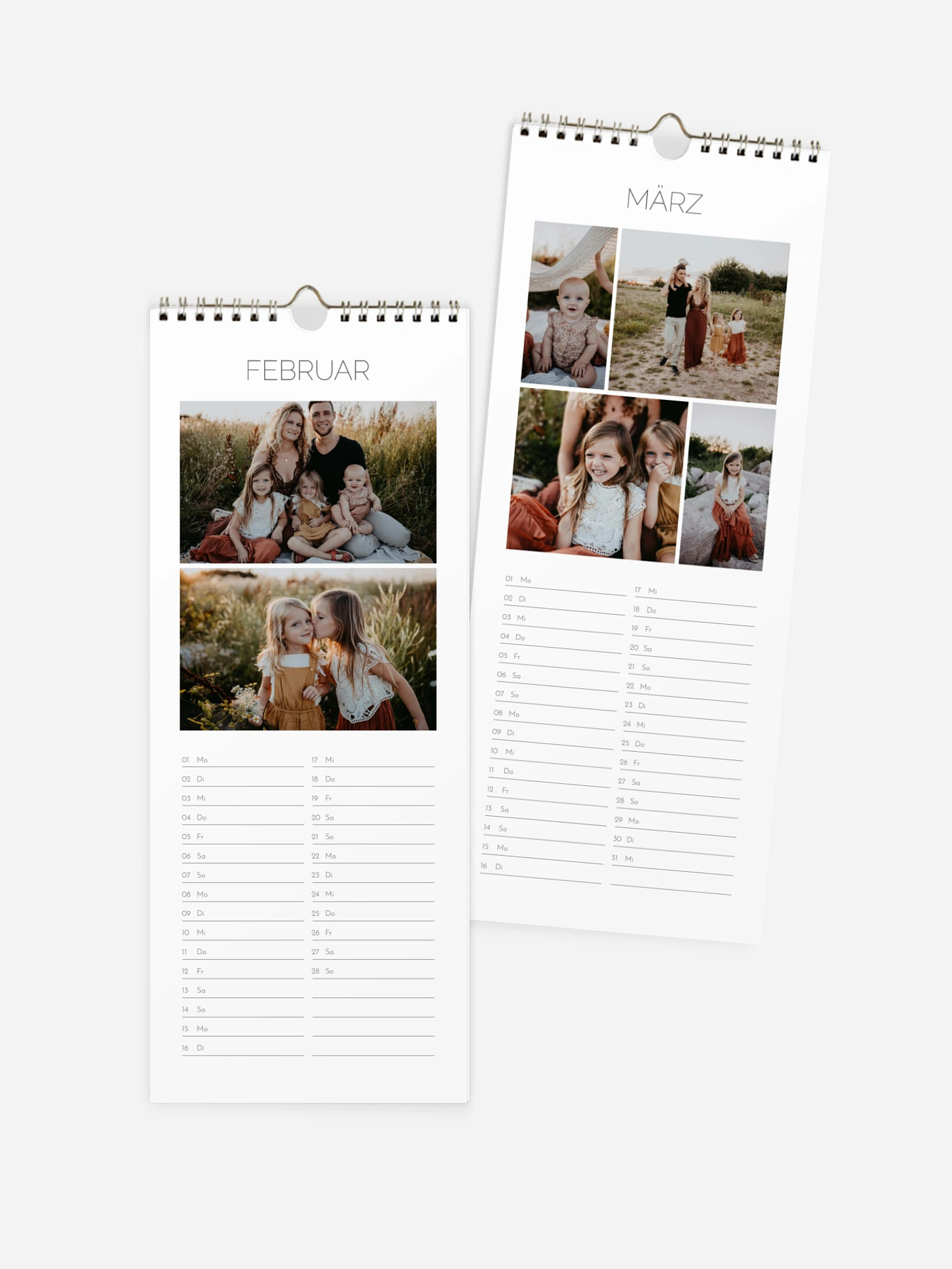 Wandkalender Erinnerungsstücke