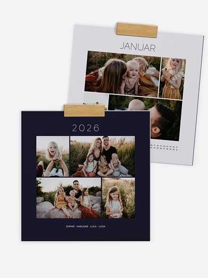 Wandkalender Erinnerungsstücke