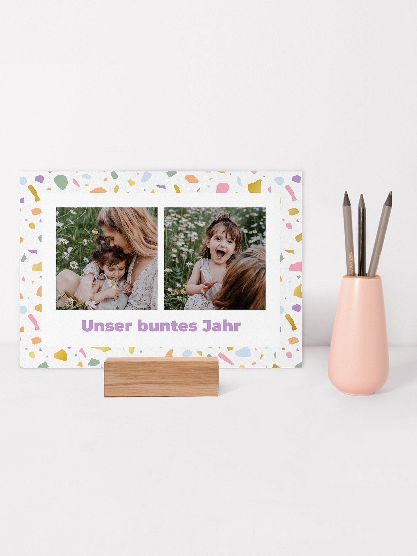 Tischkalender Jahresmosaik