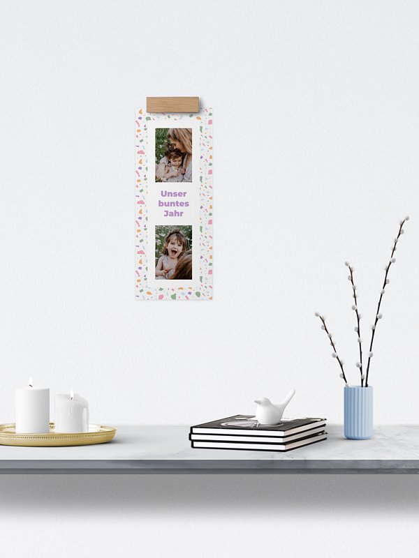 Wandkalender Jahresmosaik
