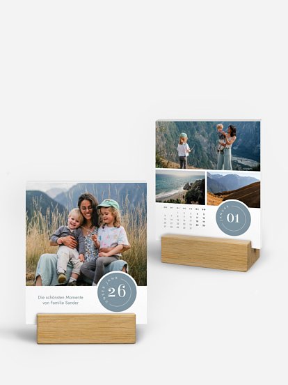 Tischkalender Rund ums Jahr