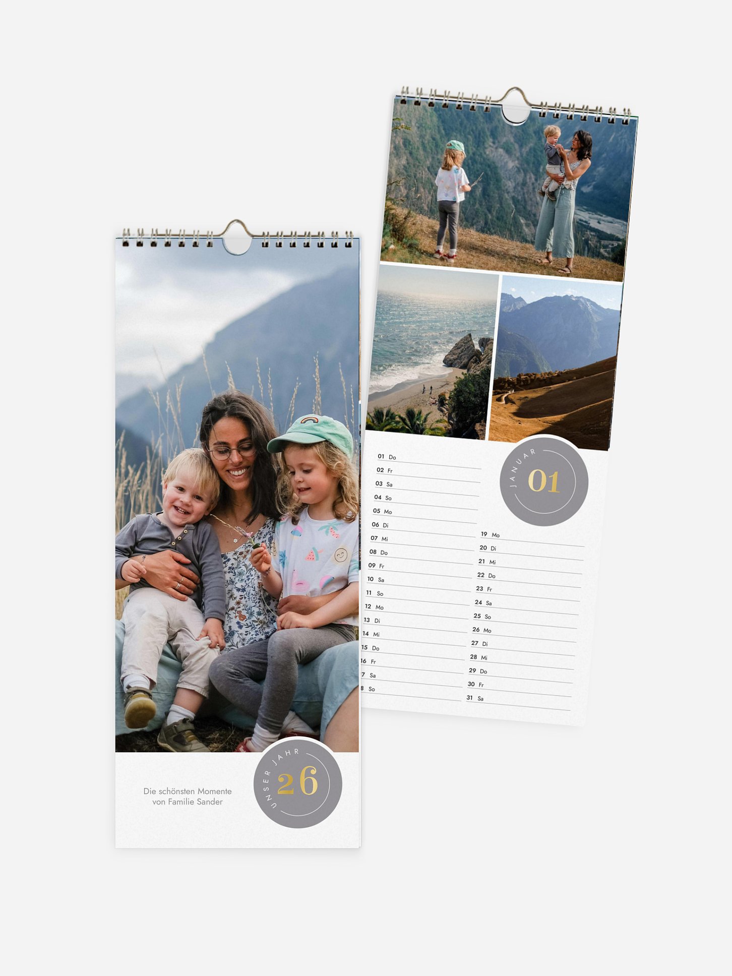 Wandkalender Rund ums Jahr