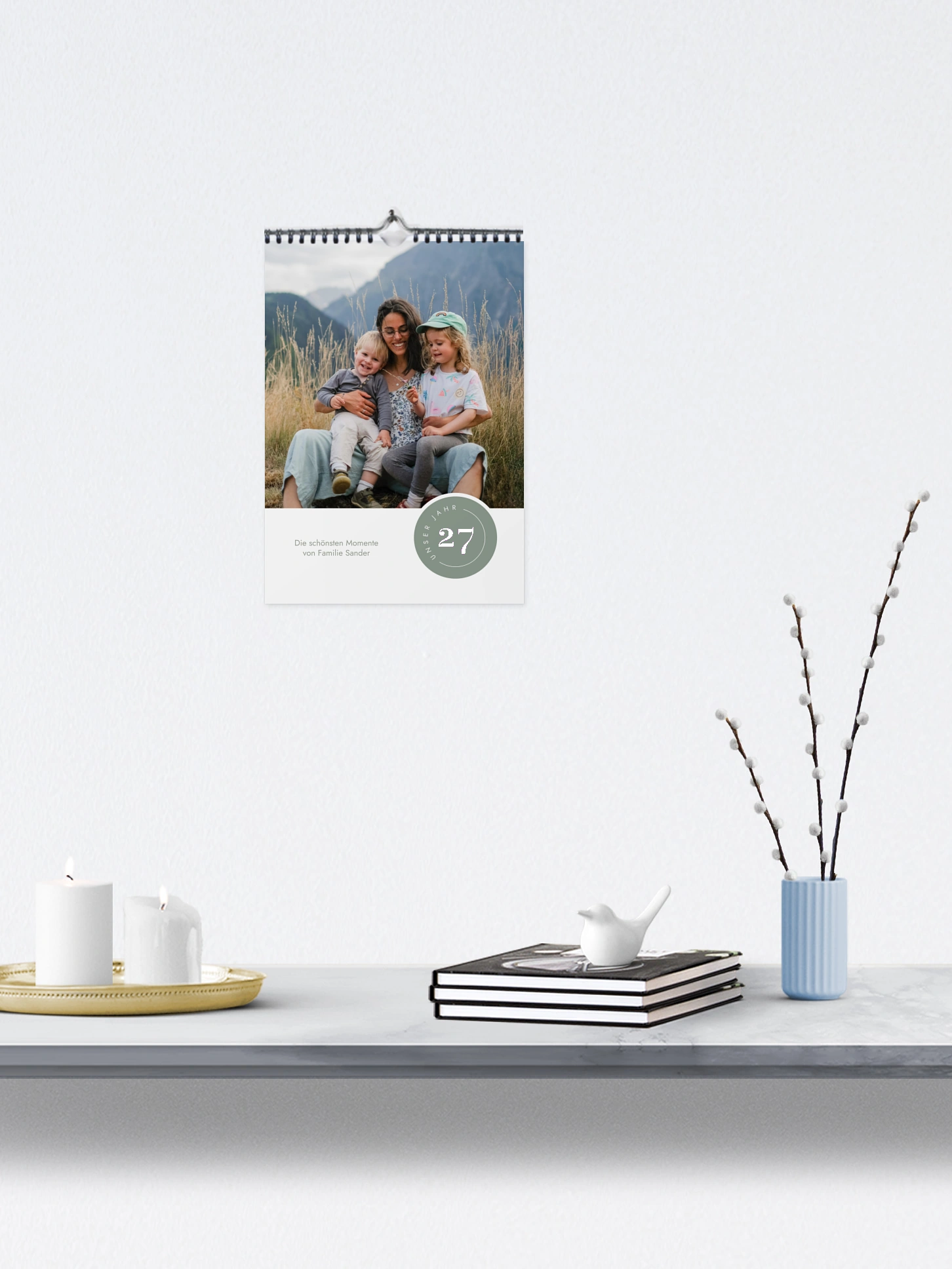 Wandkalender Rund ums Jahr