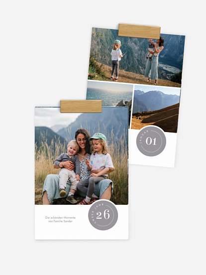 Wandkalender Rund ums Jahr