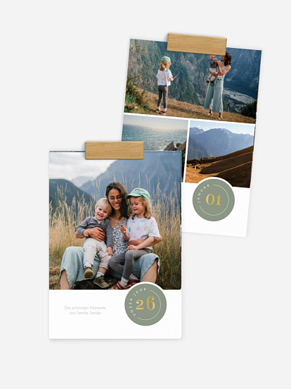 Wandkalender Rund ums Jahr