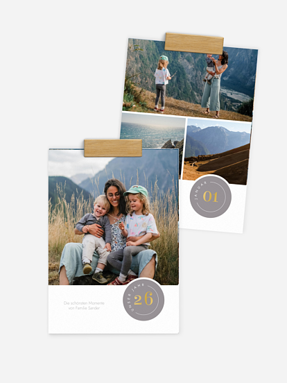 Wandkalender Rund ums Jahr