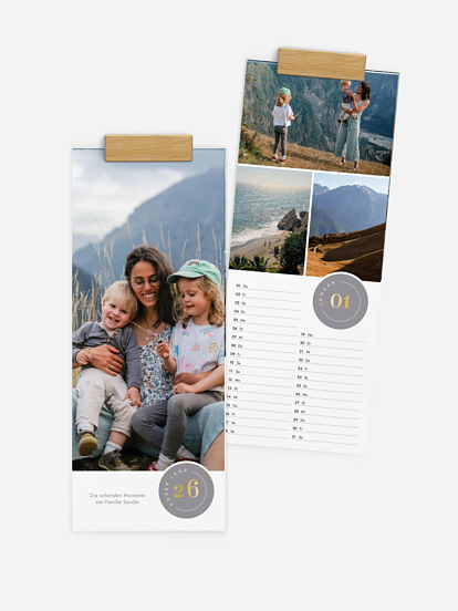 Wandkalender Rund ums Jahr