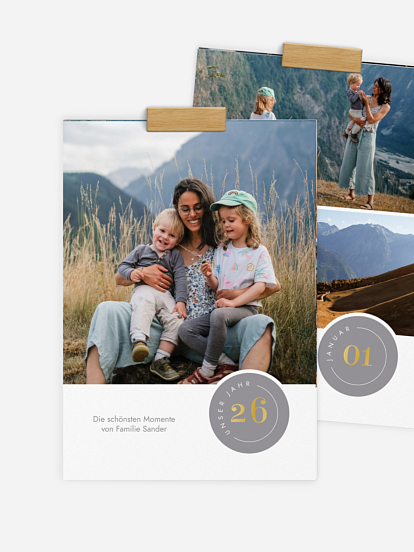 Wandkalender Rund ums Jahr