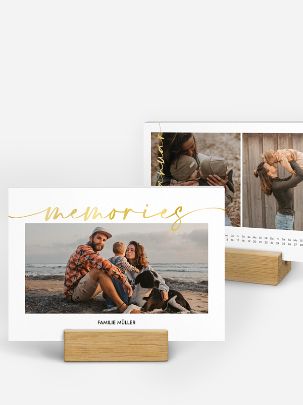 Tischkalender Lettered