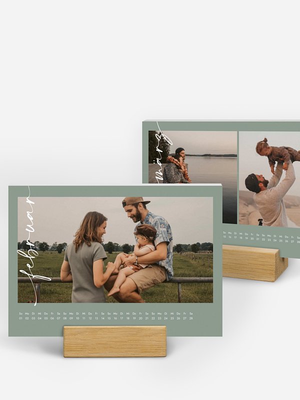 Tischkalender Lettered
