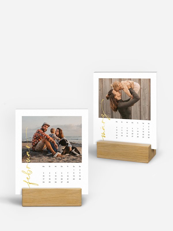 Tischkalender Lettered