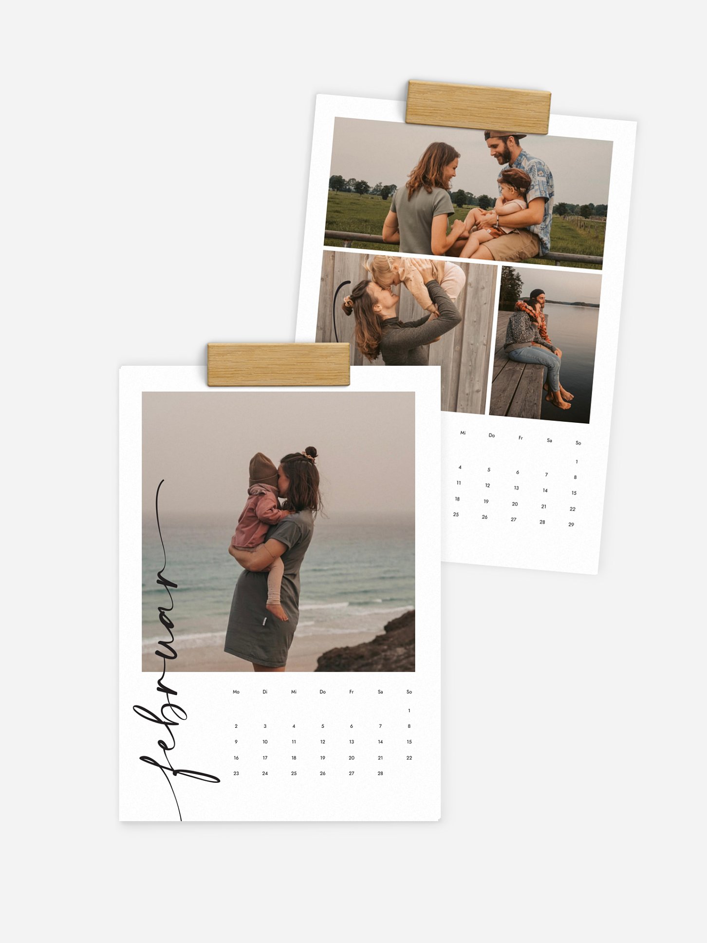 Wandkalender Lettered